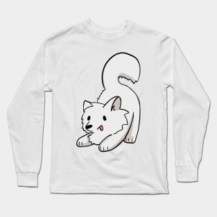 Playful Samoyed Long Sleeve T-Shirt